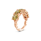 14ct Rose Gold Noella Round Lab Diamond Anniversary Band (2 Ct. Tw.) left