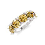 9ct White Gold Noella Round Lab Diamond Anniversary Band (1/2 Ct. Tw.) right