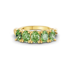 10kt Yellow Gold Serafina Oval Lab Diamond Anniversary Band (1 Ct. Tw.) front image