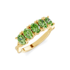 10kt Yellow Gold Serafina Oval Lab Diamond Anniversary Band (1 Ct. Tw.) right