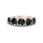 14ct Rose Gold Camille Round Lab Diamond Anniversary Band (1/2 Ct. Tw.) front image