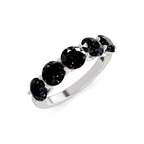 9ct White Gold Camille Round Lab Diamond Anniversary Band (1/2 Ct. Tw.) right