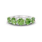 9ct White Gold Camille Round Lab Diamond Anniversary Band (1/2 Ct. Tw.) front image
