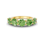 9ct Yellow Gold Camille Round Lab Diamond Anniversary Band (1/2 Ct. Tw.) front image