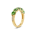 9ct Yellow Gold Camille Round Lab Diamond Anniversary Band (1/2 Ct. Tw.) left
