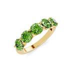 9ct Yellow Gold Camille Round Lab Diamond Anniversary Band (1/2 Ct. Tw.) right