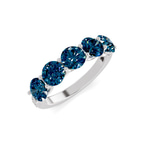 9ct White Gold Camille Round Lab Diamond Anniversary Band (1/2 Ct. Tw.) right