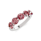 9ct White Gold Camille Round Lab Diamond Anniversary Band (1/2 Ct. Tw.) right