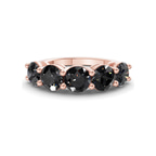 14kt Rose Gold Elowyn Round Lab Diamond Anniversary Band (1/2 Ct. Tw.) front image