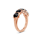 14kt Rose Gold Elowyn Round Lab Diamond Anniversary Band (1/2 Ct. Tw.) left