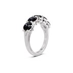 14kt White Gold Elowyn Round Lab Diamond Anniversary Band (1/2 Ct. Tw.) left