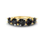 10kt Yellow Gold Elowyn Round Lab Diamond Anniversary Band (2 Ct. Tw.) front image