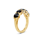 10kt Yellow Gold Elowyn Round Lab Diamond Anniversary Band (2 Ct. Tw.) left