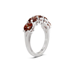 14kt White Gold Elowyn Round Lab Diamond Anniversary Band (1 Ct. Tw.) left