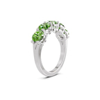 14kt White Gold Elowyn Round Lab Diamond Anniversary Band (1 Ct. Tw.) left