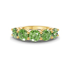 10kt Yellow Gold Elowyn Round Lab Diamond Anniversary Band (1 Ct. Tw.) front image