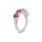 14kt White Gold Elowyn Round Lab Diamond Anniversary Band (2 Ct. Tw.) left