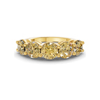10kt Yellow Gold Elowyn Round Lab Diamond Anniversary Band (1 Ct. Tw.) front image