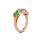 10kt Rose Gold Portia Oval Lab Diamond Anniversary Band (2 Ct. Tw.) left