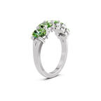 Platinum Portia Oval Lab Diamond Anniversary Band (2 Ct. Tw.) left