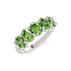Platinum Portia Oval Lab Diamond Anniversary Band (2 Ct. Tw.) right