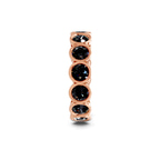 9ct Rose Gold Dream Round Bezel Lab Diamond Eternity Ring (2 Ct. Tw.) left