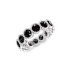 9ct White Gold Dream Round Bezel Lab Diamond Eternity Ring (1 Ct. Tw.) right