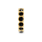 9ct Yellow Gold Dream Round Bezel Lab Diamond Eternity Ring (1 Ct. Tw.) left