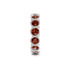 9ct White Gold Dream Round Bezel Lab Diamond Eternity Ring (2 Ct. Tw.) left
