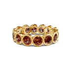 14ct Yellow Gold Dream Round Bezel Lab Diamond Eternity Ring (1 Ct. Tw.) front image