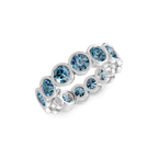 Platinum Dream Round Bezel Lab Diamond Eternity Ring (1 Ct. Tw.) right