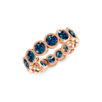 14ct Rose Gold Dream Round Bezel Lab Diamond Eternity Ring (1 Ct. Tw.) right