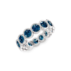 Platinum Dream Round Bezel Lab Diamond Eternity Ring (1 Ct. Tw.) right