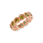 14ct Rose Gold Dream Round Bezel Lab Diamond Eternity Ring (1 Ct. Tw.) right