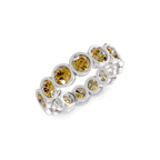 Platinum Dream Round Bezel Lab Diamond Eternity Ring (1 Ct. Tw.) right