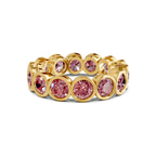 14ct Yellow Gold Dream Round Bezel Lab Diamond Eternity Ring (1 Ct. Tw.) front image