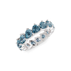 Platinum Danna Pear Lab Diamond Eternity Ring (2 Ct. Tw.) right