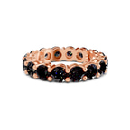 9ct Rose Gold Elysia Round Lab Diamond Eternity Ring (2 Ct. Tw.) front image