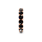 9ct Rose Gold Elysia Round Lab Diamond Eternity Ring (2 Ct. Tw.) standing product image one