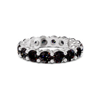 14ct White Gold Elysia Round Lab Diamond Eternity Ring (2 Ct. Tw.) front image