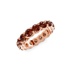 14ct Rose Gold Elysia Round Lab Diamond Eternity Ring (2 Ct. Tw.) side right image one