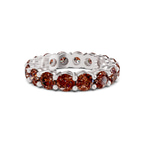 14kt White Gold Elysia Round Lab Diamond Eternity Ring (2 Ct. Tw.) front image