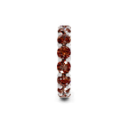 14kt White Gold Elysia Round Lab Diamond Eternity Ring (2 Ct. Tw.) standing product image one