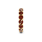 14ct Yellow Gold Elysia Round Lab Diamond Eternity Ring (2 Ct. Tw.) standing product image one