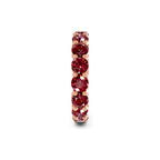 9ct Rose Gold Elysia Round Lab Diamond Eternity Ring (2 Ct. Tw.) standing product image one