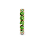 10kt Rose Gold Elysia Round Lab Diamond Eternity Ring (2 Ct. Tw.) standing product image one