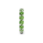 Platinum Elysia Round Lab Diamond Eternity Ring (2 Ct. Tw.) standing product image one