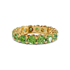 14kt Yellow Gold Elysia Round Lab Diamond Eternity Ring (2 Ct. Tw.) front image