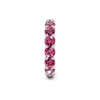 Platinum Elysia Round Lab Diamond Eternity Ring (2 Ct. Tw.) standing product image one
