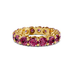 14kt Yellow Gold Elysia Round Lab Diamond Eternity Ring (2 Ct. Tw.) front image